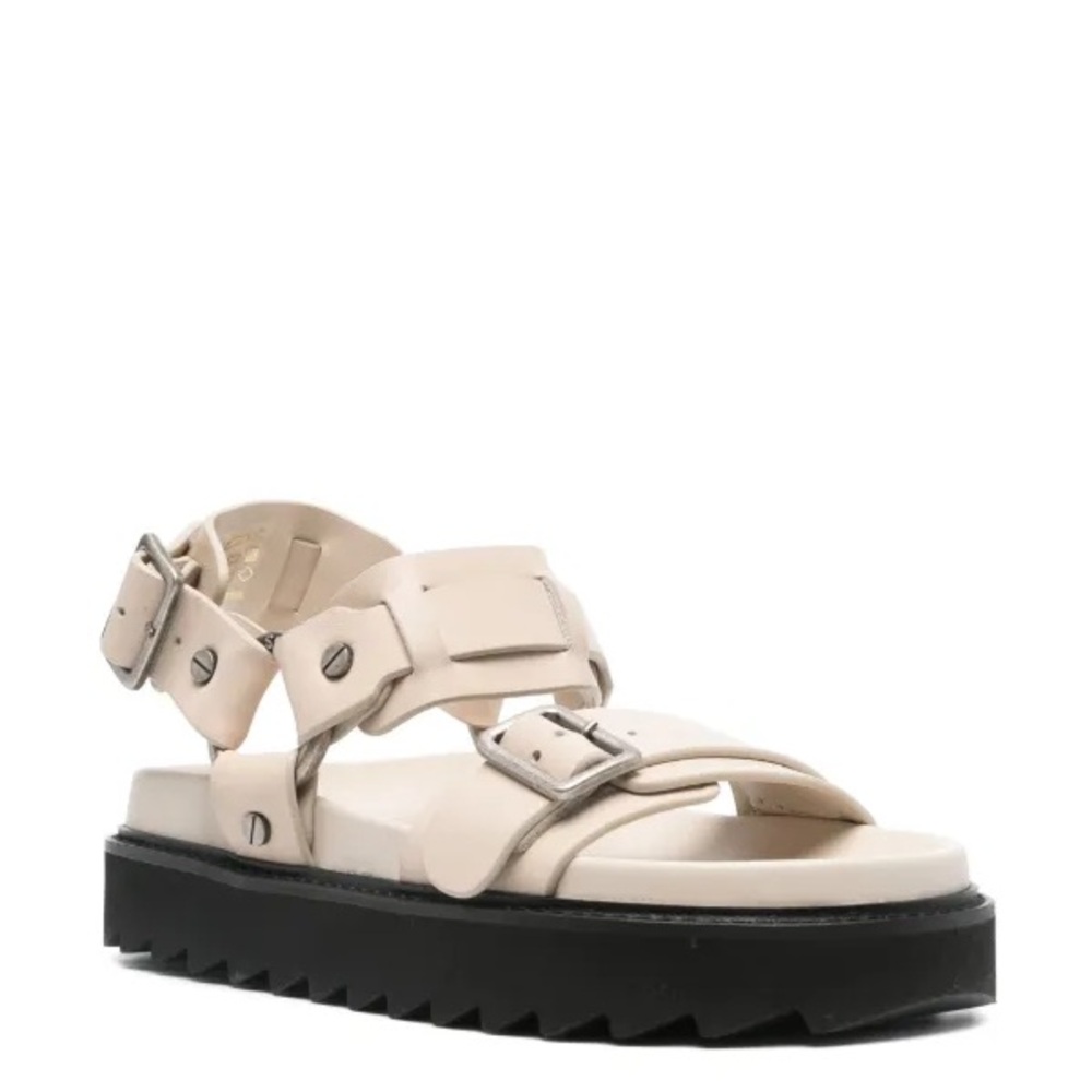 Acne Studios Balius Harness Sandal in Creme in Size 38 * BRAND NEW - Picture 2 of 12